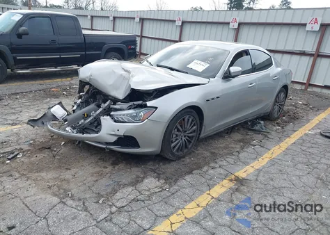 2017 Maserati Ghibli z USA, uszkodzony, nr VIN ZAM57XSA2H1203487